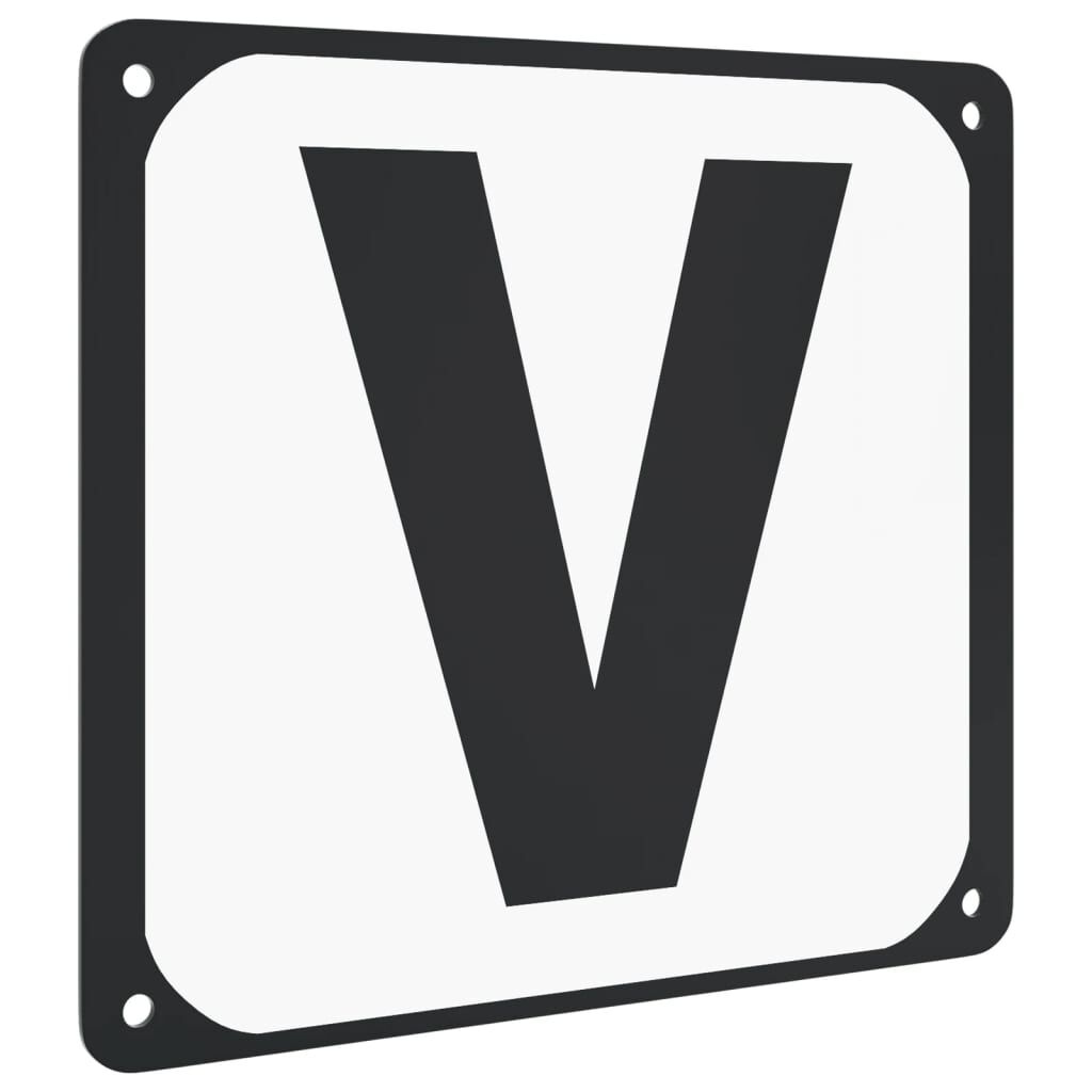 vidaXL Γράμματα για Εκδήλωση Επίδειξης Αλόγων 12 τεμ. από Ατσάλι