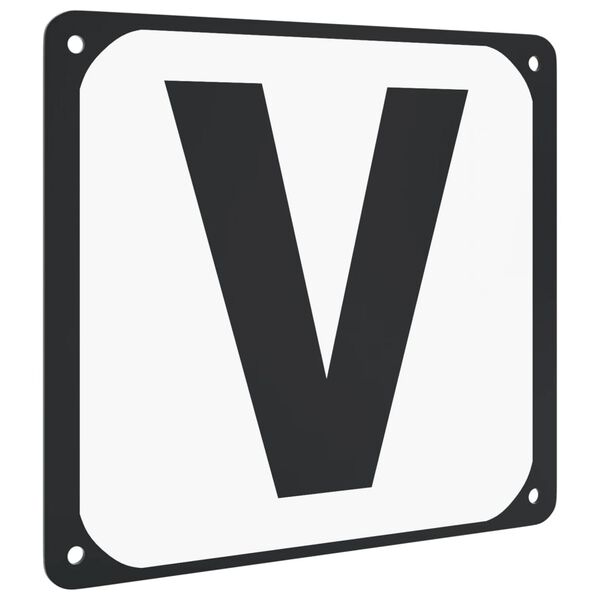 vidaXL Γράμματα για Εκδήλωση Επίδειξης Αλόγων 12 τεμ. από Ατσάλι