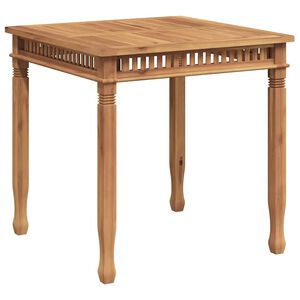 vidaXL Τραπεζαρία Κήπου 80 x 80 x 80 εκ. από Μασίφ Ξύλο Teak