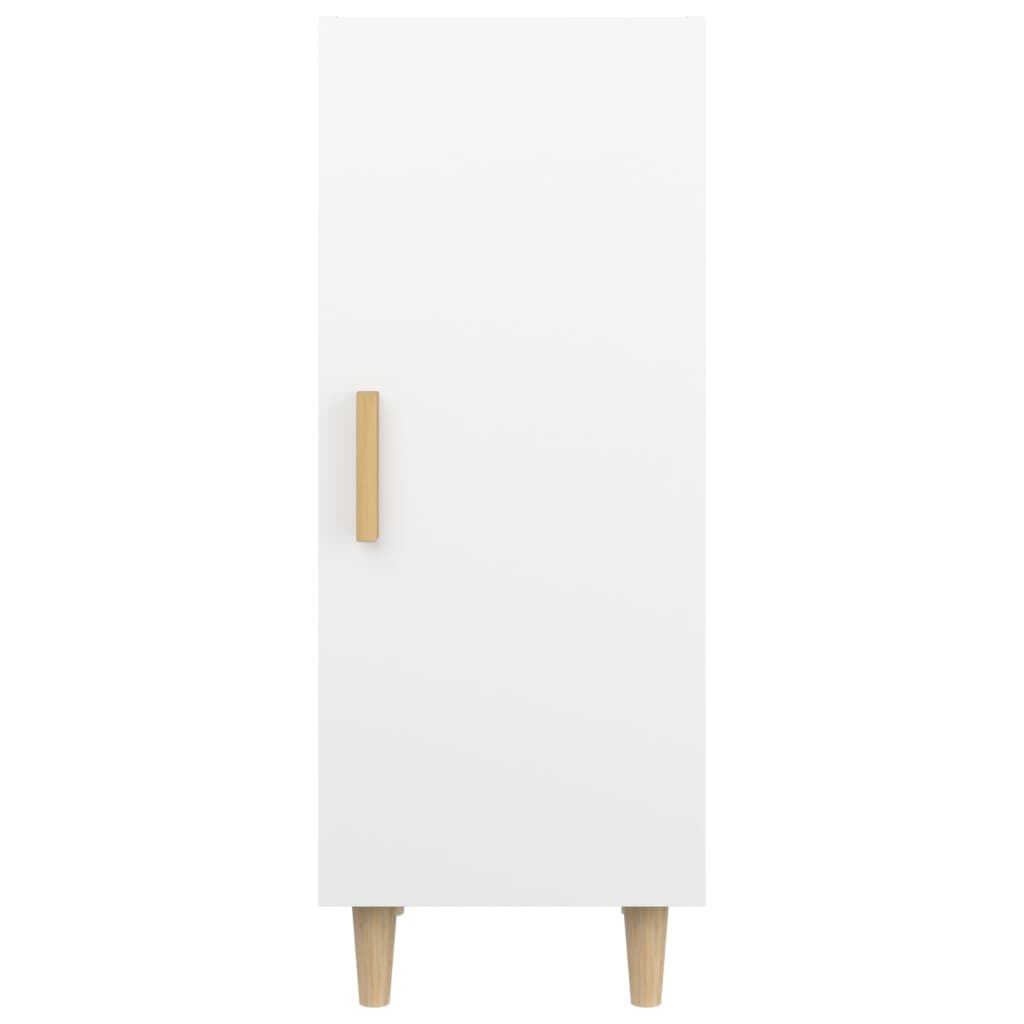vidaXL Ντουλάπι Λευκό 34,5 x 34 x 90 εκ. από Επεξεργασμένο Ξύλο