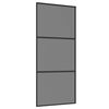 vidaXL &Sigma;&upsilon;&rho;ό&mu;&epsilon;&nu;&eta; &Pi;ό&rho;&tau;&alpha; 90 x 205 cm &Theta;&rho;&upsilon;&mu;&mu;&alpha;&tau;&iota;&sigma;&mu;έ&nu;&omicron; &Gamma;&upsilon;&alpha;&lambda;ί &kappa;&alpha;&iota; &Alpha;&lambda;&omicron;&upsilon;&mu;ί&nu;&iota;&omicron;