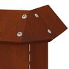 vidaXL &Phi;&rho;ά&kappa;&tau;&eta;&sigmaf; &sigma;&alpha;&lambda;&iota;&gamma;&kappa;&alpha;&rho;&iota;ώ&nu; &Sigma;&kappa; rusty 13,5 x 13,5 x 25 &epsilon;&kappa;