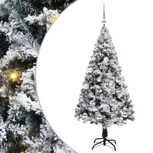 vidaXL &Tau;&epsilon;&chi;&nu;&eta;&tau;ό &Chi;&rho;&iota;&sigma;&tau;&omicron;&upsilon;&gamma;&epsilon;&nu;&nu;&iota;ά&tau;&iota;&kappa;&omicron; &Delta;έ&nu;&tau;&rho;&omicron; &mu;&epsilon; 150 LED &Lambda;&epsilon;&upsilon;&kappa;ό 150 cm
