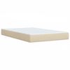 vidaXL &Kappa;&rho;&epsilon;&beta;ά&tau;&iota; Boxspring &mu;&epsilon; &Sigma;&tau;&rho;ώ&mu;&alpha; &Kappa;&rho;&epsilon;&mu; 120x190 &epsilon;&kappa;. &Upsilon;&phi;&alpha;&sigma;&mu;ά&tau;&iota;&nu;&omicron;