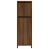 vidaXL Ντουλάπι Μπάνιου Καφέ Δρυς 30x30x95 εκ. Επεξεργασμένο Ξύλο