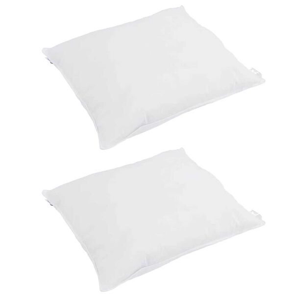 vidaXL Πάπλωμα με μαξιλάρι 3 pcs Λευκό Πούπουλο