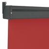 vidaXL Σκίαστρο Βεράντας Πλαϊνό Κόκκινο 125 x 250 εκ.