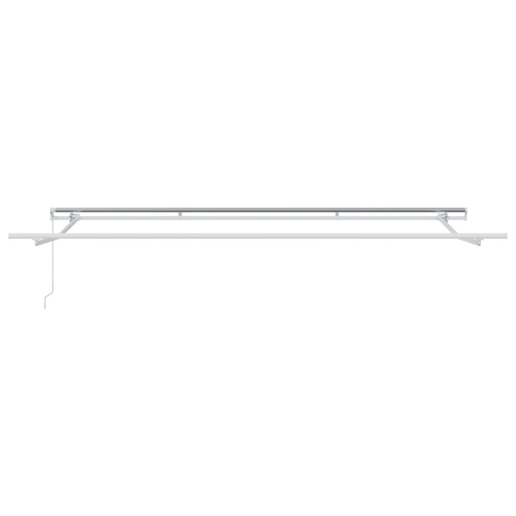 vidaXL Ανασυρόμενη Τέντα Ριγέ 500x300 cm