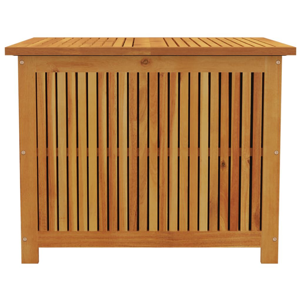 vidaXL Μπαούλο Αποθήκευσης Κήπου 75x75x58 κ. από Μασίφ Ξύλο Ακακίας