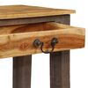 vidaXL Κονσόλα Τραπέζι Vintage Στιλ 118 x 30 x 80 εκ. από Μασίφ Ξύλο
