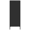 vidaXL Ντουλάπι Μαύρο 35x39x103,5 εκ. από Χάλυβα