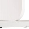 vidaXL Τραπεζάκι Πλευράς Λευκό 39.5 x 39.5 x 53.5 εκ Μασίφ ξύλο πεύκου