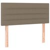vidaXL &Kappa;&rho;&epsilon;&beta;ά&tau;&iota; Boxspring &mu;&epsilon; &Sigma;&tau;&rho;ώ&mu;&alpha; Taupe 90x200 &epsilon;&kappa;. &Upsilon;&phi;&alpha;&sigma;&mu;ά&tau;&iota;&nu;&omicron;