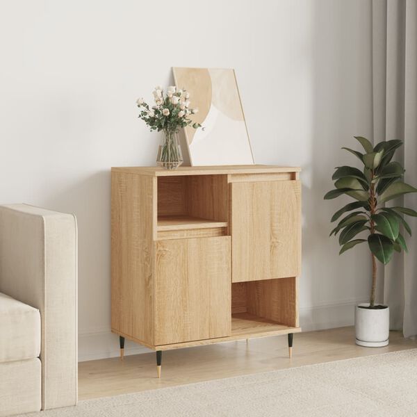 vidaXL Συρταριέρα Sonoma Δρυς 60x35x70 εκ. Επεξεργασμένο Ξύλο