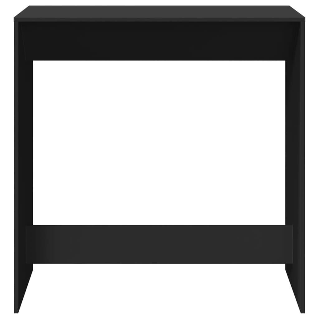 vidaXL Τραπέζι Μπαρ Μαύρο 102x50x103,5εκ. Επεξεργ. Ξύλο
