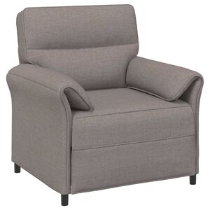 vidaXL &Kappa;&alpha;&nu;&alpha;&pi;έ&sigmaf; 1-&theta;έ&sigma;&iota;&omicron;&sigmaf; Taupe 88 x 83 x 95 &epsilon;&kappa; Ύ&phi;&alpha;&sigma;&mu;&alpha;