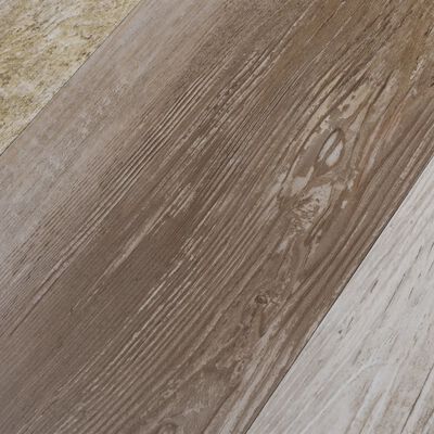 vidaXL Δάπεδο Αυτοκόλλητο Χρώμα Ξεπλυμένο Ξύλο 5,02 μ²/2 χιλ. από PVC