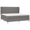 vidaXL &Kappa;&rho;&epsilon;&beta;ά&tau;&iota; Boxspring &mu;&epsilon; &Sigma;&tau;&rho;ώ&mu;&alpha; &Sigma;&kappa;&omicron;ύ&rho;&omicron; &Gamma;&kappa;&rho;&iota; 200x200 &epsilon;&kappa;. &Upsilon;&phi;&alpha;&sigma;&mu;ά&tau;&iota;&nu;&omicron;
