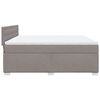vidaXL &Kappa;&rho;&epsilon;&beta;ά&tau;&iota; Boxspring &mu;&epsilon; &Sigma;&tau;&rho;ώ&mu;&alpha; Taupe 180x200 &epsilon;&kappa;. &Upsilon;&phi;&alpha;&sigma;&mu;ά&tau;&iota;&nu;&omicron;