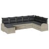 vidaXL &Sigma;&epsilon;&tau; &Kappa;&alpha;&nu;&alpha;&pi;έ &mu;&epsilon; &mu;&alpha;&xi;&iota;&lambda;ά&rho;&iota; 8 pcs &Alpha;&nu;&omicron;&iota;&chi;&tau;ό &gamma;&kappa;&rho;&iota; &sigma;&upsilon;&nu;&theta;&epsilon;&tau;&iota;&kappa;ό &rho;&alpha;&tau;ά&nu;