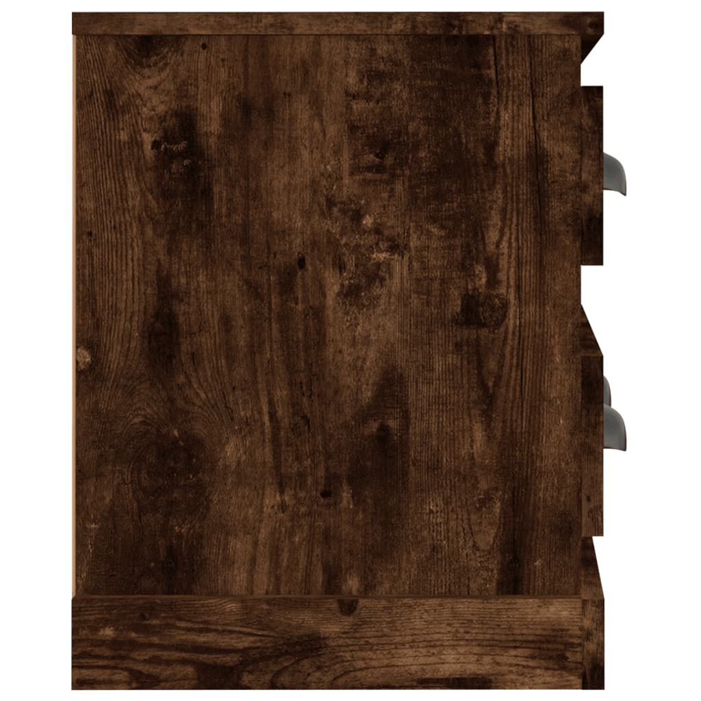 vidaXL Έπιπλο Τηλεόρασης Καπνιστή Δρυς 100 x 35,5 x 45 εκ. Επεξ. Ξύλο