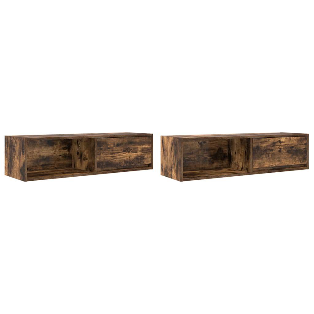 vidaXL Έπιπλα Τηλεόρασης 2 τεμ. 100x31x25,5 εκ Επεξεργασμένο Ξύλο