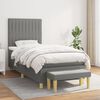 vidaXL &Kappa;&rho;&epsilon;&beta;ά&tau;&iota; Boxspring &mu;&epsilon; &Sigma;&tau;&rho;ώ&mu;&alpha; &Sigma;&kappa;&omicron;ύ&rho;&omicron; &Gamma;&kappa;&rho;&iota; 100x200 &epsilon;&kappa;. &Upsilon;&phi;&alpha;&sigma;&mu;ά&tau;&iota;&nu;&omicron;
