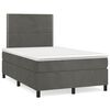 vidaXL &Kappa;&rho;&epsilon;&beta;ά&tau;&iota; Boxspring &mu;&epsilon; &Sigma;&tau;&rho;ώ&mu;&alpha; &Sigma;&kappa;&omicron;ύ&rho;&omicron; &Gamma;&kappa;&rho;&iota; 120x190 &epsilon;&kappa;. &Beta;&epsilon;&lambda;&omicron;ύ&delta;&iota;&nu;&omicron;