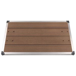 vidaXL &Beta;ά&sigma;&eta; &Nu;&tau;&omicron;&upsilon;&zeta;&iota;έ&rho;&alpha;&sigmaf; &Epsilon;&xi;&omega;&tau;&epsilon;&rho;. &Chi;ώ&rho;&omicron;&upsilon; &Kappa;&alpha;&phi;έ 110x62 &epsilon;&kappa;. WPC/&Alpha;&nu;&omicron;&xi;. &Alpha;&tau;&sigma;ά&lambda;&iota;
