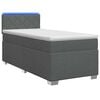 vidaXL &Kappa;&rho;&epsilon;&beta;ά&tau;&iota; Box Spring &mu;&epsilon; &Sigma;&tau;&rho;ώ&mu;&alpha; &kappa;&alpha;&iota; LED &Sigma;&kappa;&omicron;ύ&rho;&omicron; &Gamma;&kappa;&rho;&iota; 90 x 190 cm