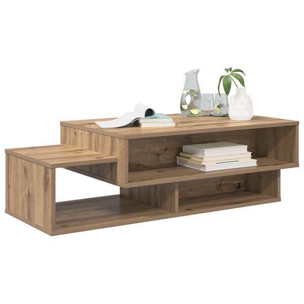 vidaXL &Tau;&rho;&alpha;&pi;&epsilon;&zeta;ά&kappa;&iota; &sigma;&alpha;&lambda;&omicron;&nu;&iota;&omicron;ύ Artisan Oak 105 x 50 x 32,5 &epsilon;&kappa;