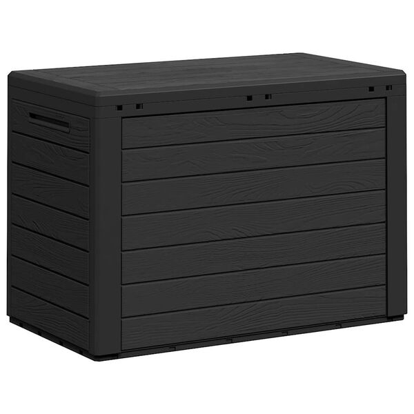 vidaXL Μπαούλο Αποθήκευσης Κήπου Ανθρακί 78 x 44 x 55 εκ.