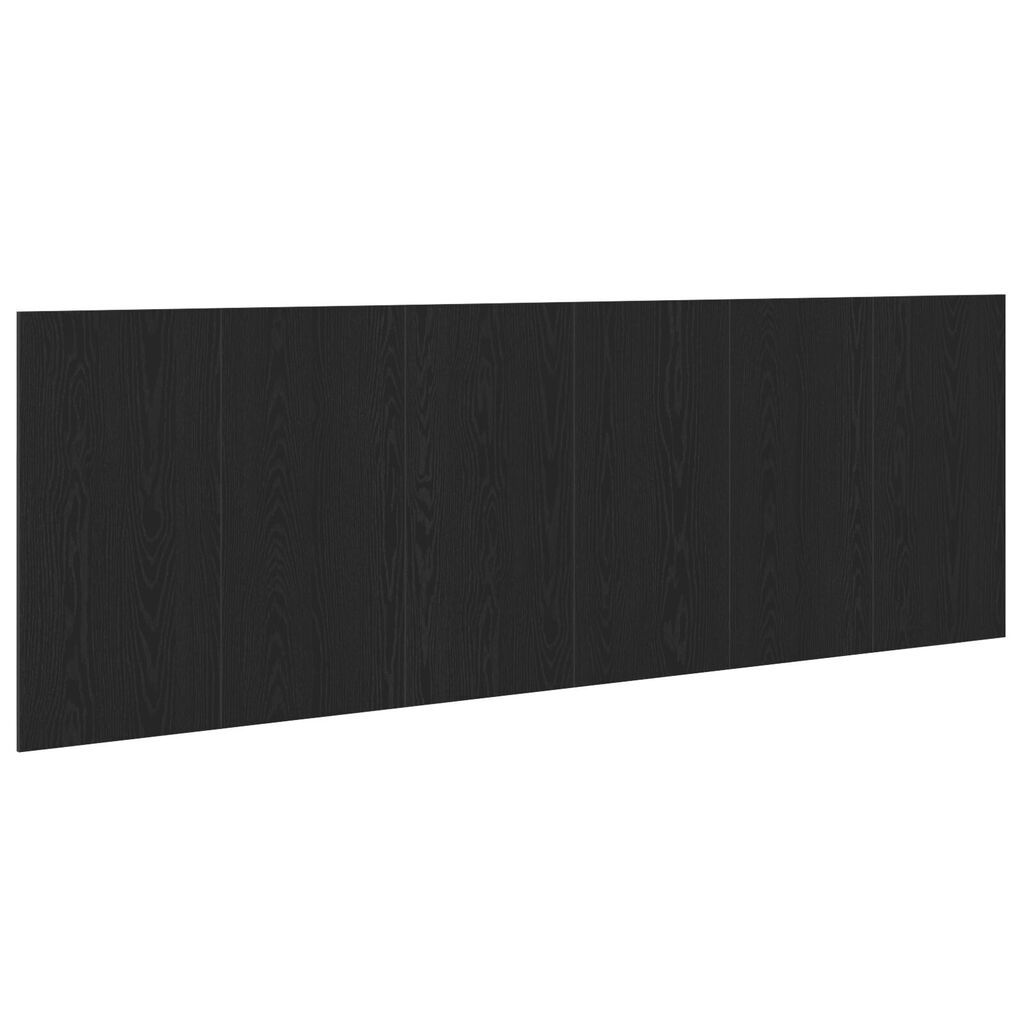 vidaXL Κεφαλάρι Μαύρης Δρυός 240x1.5x80 εκ. Κατασκευασμένο από Επεξεργασμένο Ξύλο
