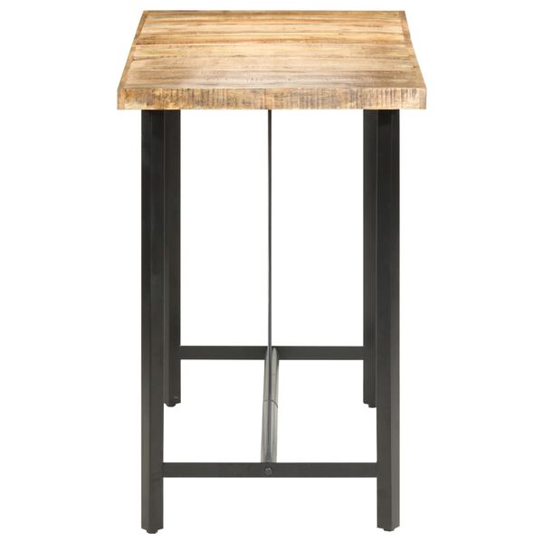 vidaXL Τραπέζι Μπαρ 150 x 70 x 107 εκ. Ακατέργαστο Ξύλο Μάνγκο