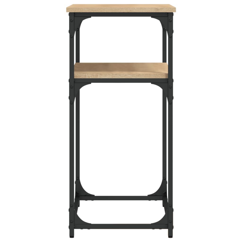 vidaXL Τραπέζι Κονσόλα Sonoma Δρυς 75x35,5x75 εκ. Επεξεργασμένο Ξύλο