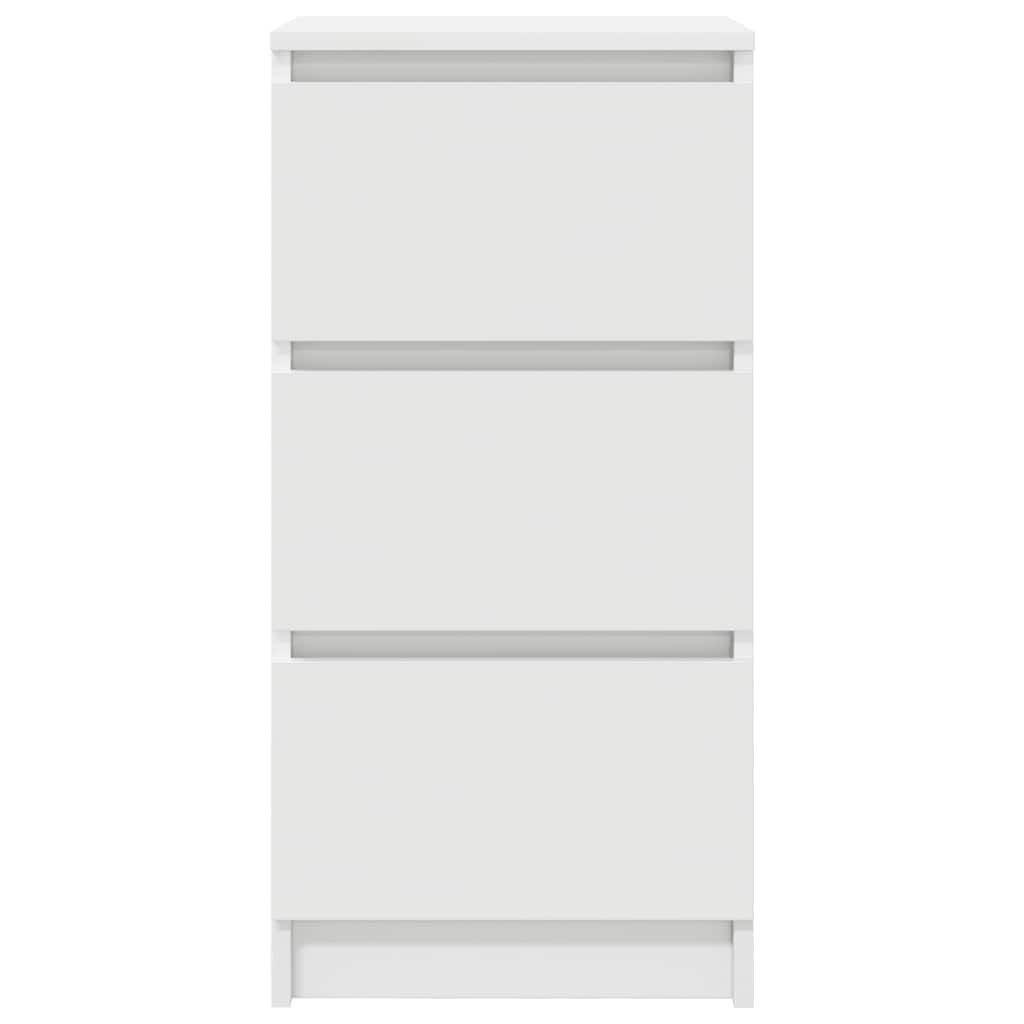 vidaXL Ντουλάπι Λευκό 85x34x76 εκ. από Επεξεργασμένο Ξύλο