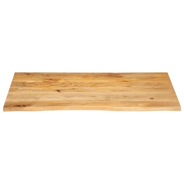 vidaXL Επιφάνεια Τραπεζιού 120x60x2,5 εκ. Live Edge Μασίφ Ξύλο Μάνγκο