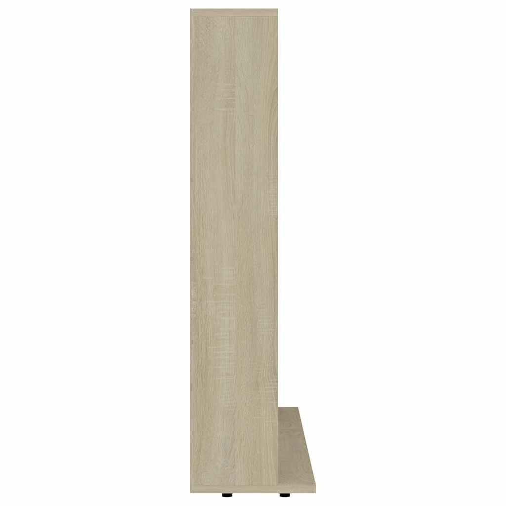vidaXL Έπιπλο για CD Χρώμα Sonoma Δρυς 100x23x89,5 εκ. από Επεξ. Ξύλο