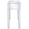vidaXL Τραπέζι Κονσόλα Καθρέφτης 106,5 x 38 x 76,5 εκ. από MDF & Γυαλί
