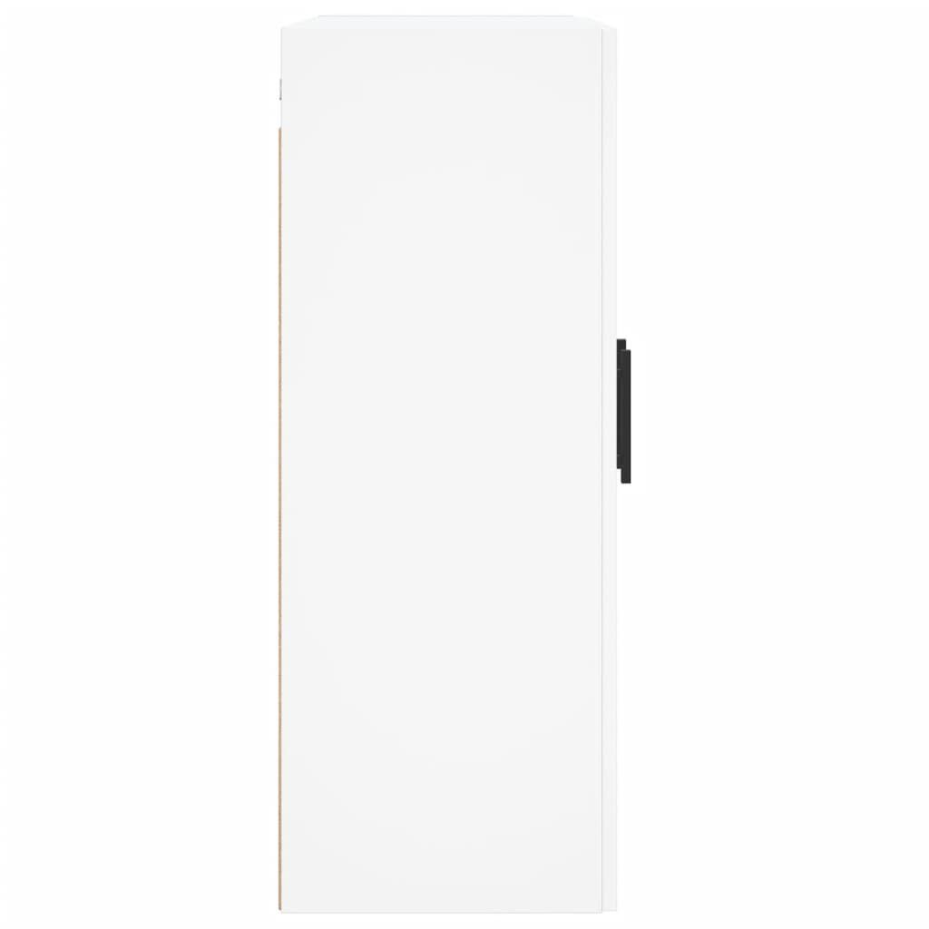 vidaXL Ντουλάπι Τοίχου Λευκό 69,5 x 34 x 90 εκ. από Επεξεργασμένο Ξύλο