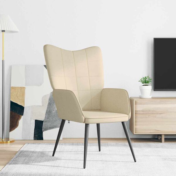 vidaXL &Pi;&omicron;&lambda;&upsilon;&theta;&rho;ό&nu;&alpha; Relax &Kappa;&rho;&epsilon;&mu; &Upsilon;&phi;&alpha;&sigma;&mu;ά&tau;&iota;&nu;&eta;