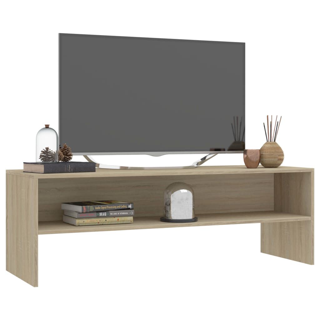 vidaXL Έπιπλο Τηλεόρασης Sonoma Δρυς 120x40x40 εκ. από Επεξ. Ξύλο