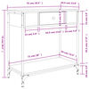 vidaXL Τραπέζι Κονσόλα Sonoma Δρυς 75x34,5x75 εκ. Επεξεργασμένο Ξύλο
