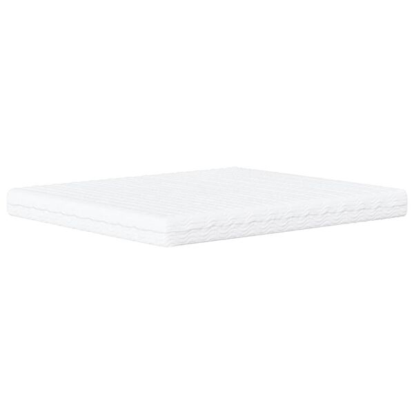 vidaXL Κρεβάτι με Στρώμα Ροζ 180x200 εκ. Βελούδινο