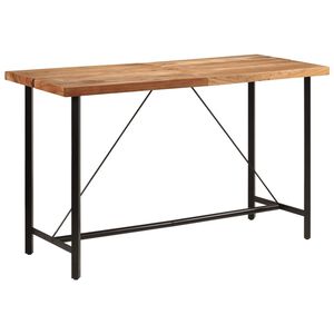 vidaXL &Tau;&rho;&alpha;&pi;έ&zeta;&iota; &Mu;&pi;&alpha;&rho; 180 x 70 x 107 &epsilon;&kappa;. &alpha;&pi;ό &Mu;&alpha;&sigma;ί&phi; &Xi;ύ&lambda;&omicron; &Alpha;&kappa;&alpha;&kappa;ί&alpha;&sigmaf; & &Sigma;ί&delta;&eta;&rho;&omicron;