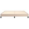vidaXL Πλαίσιο Κρεβατιού Καπουτσίνο 180x200 εκ. από Συνθετικό Δέρμα