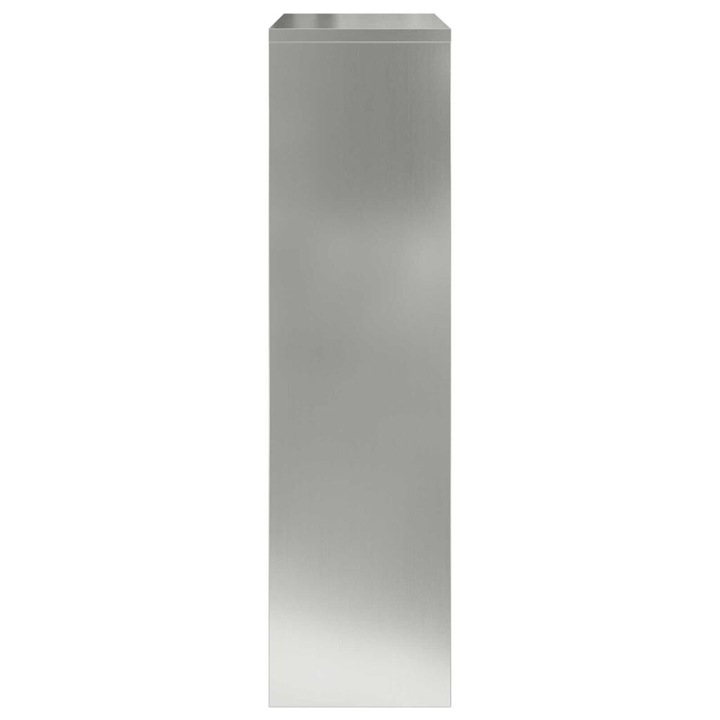 vidaXL Γραμματοκιβώτιο Πακέτων 44x22x82 εκ. Γαλβανισμένος Χάλυβας