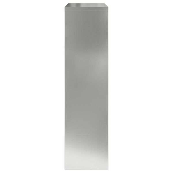 vidaXL Γραμματοκιβώτιο Πακέτων 44x22x82 εκ. Γαλβανισμένος Χάλυβας