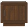 vidaXL Τραπεζάκι Σαλονιού Καφέ Δρυς 51 x 50 x 45 εκ. από Επεξεργ. Ξύλο
