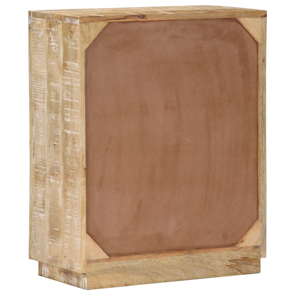 vidaXL Ντουλάπι με Συρτάρι 60 x 30 x 75 εκ. από Μασίφ Ξύλο Μάνγκο